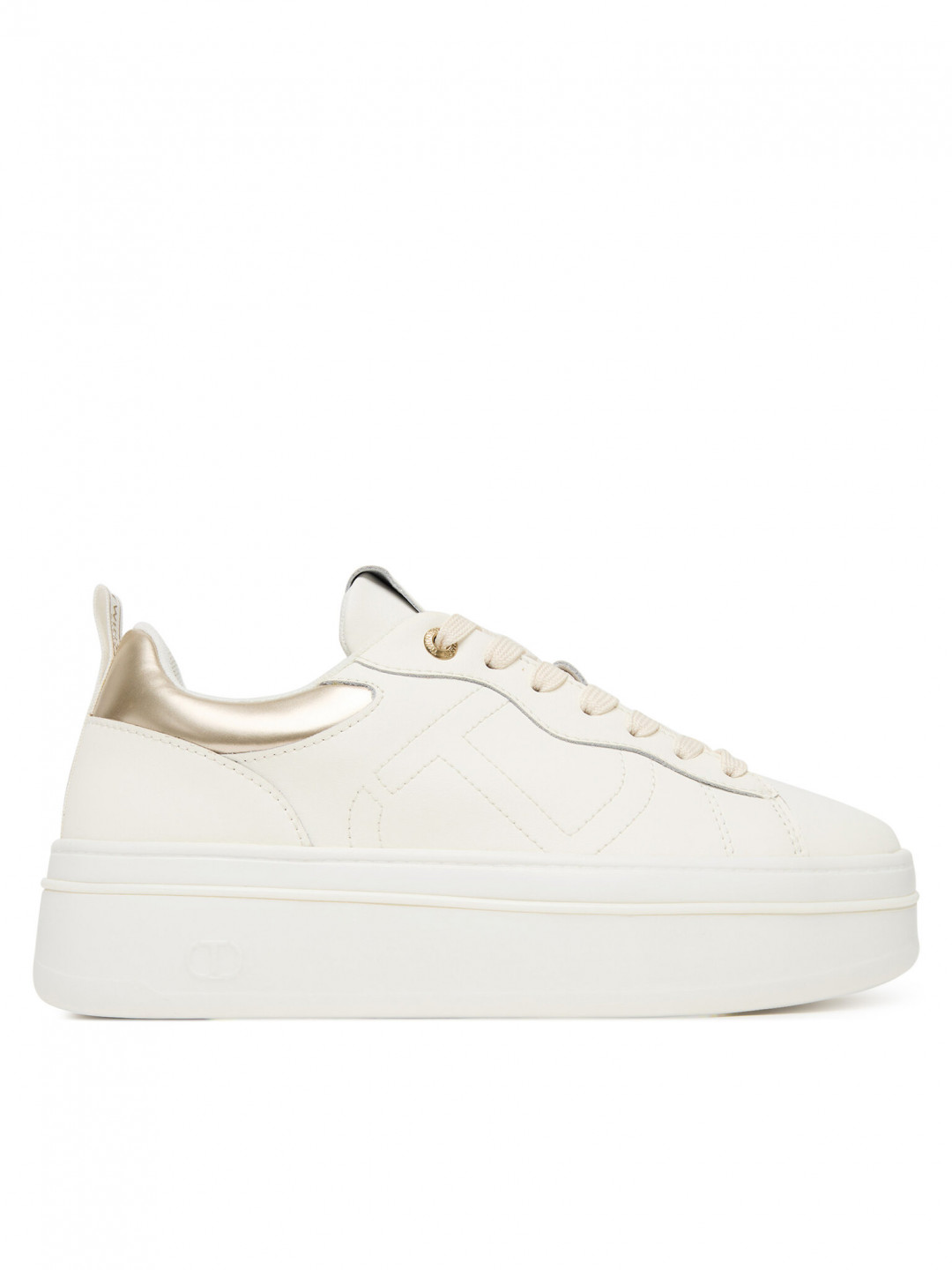 TWINSET Sneakersy 252TCP024 Bílá